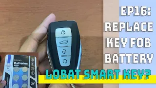 EP16: Replace Geely Okavango Key FOB Battery