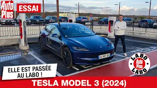 Tesla Model 3 restylée (2024) : on l'a passée au Labo !