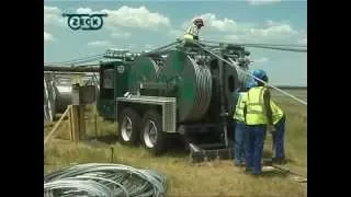 B 1500/8x2 + SPW 18 | Six-bundle transmission line stringing in South Africa | ZECK