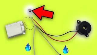 Simple And Quick DIY Water Leak  Detector (Flood Control)