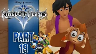 KINGDOM HEARTS 1.5 + 2.5 - KINGDOM HEARTS 2 - PART 19 -  MY BOY ALADDIN!!