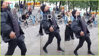 LES TWINS "Laurent" freestyle in the Paris streets | REACTION & BREAKDOWN