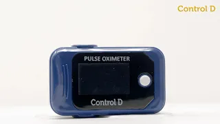 Control D Bluetooth Digital Pulse Oximeter - How to use and check SpO2 Oxygen & Pulse Rate