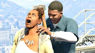 GTA V PC Franklin Kills Denise (Editor Rockstar Movie Cinematic Short Film)