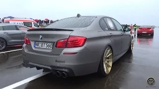 700HP BMW M5 F10 w/Akrapovic Exhaust ! REVS & ACCELERATIONS SOUNDS!