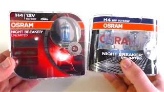 FAKE OSRAM NIGHTBREAKER UNLIMITED +110%