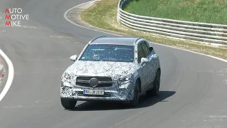 2023 MERCEDES GLC SPIED TESTING AT THE NÜRBURGRING