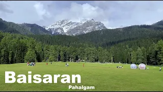 Baisaran Valley in Pahalgam | Mini Switzerland of Pahalgam | Kashmir Tourism | Manish Solanki Vlogs