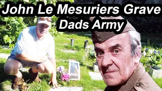 John Le Mesuriers Grave  Famous for playing Sargent Wilson in Dad's Army