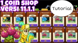 Plant vs zombie 2 - 11.1.1 // 1 Coin Shop Tutorial Install Here !!!