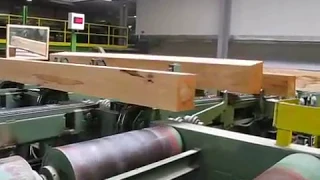 MELLOTT - Sawmill Conveyor System with Timber Cradle Turners