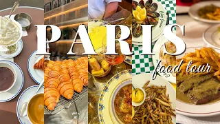 PARIS FOOD TOUR: TikTok Viral Restaurants, MUST TRY pastries, authentic French bistro*honest review*