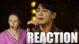 {REACTION} BETTER THEN THE ORIGINAL! 정국 (Jung Kook) 'Standing Next to You' @ iHeartRadio LIVE