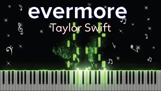 Evermore - Taylor Swift ft Bon Iver - Piano Tutorial