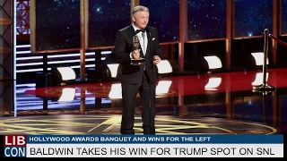 ALEC BALDWIN SNL takes the Presidential Emmy