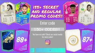 ALL *SECRET CODES* AND *PROMO CODES* || *150* + CODES || PACK OPENER FOR FUT 21 (Part 2)
