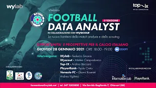 Football Data Analyst: presentazione della terza edizione.