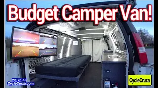 Bug Out in Budget Camper Van Tiny Home | Stealth Van