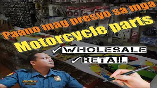 Paano mag presyo sa motorcycle parts: wholesale at retail