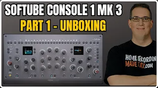 Softube Console 1 MK3 - UNBOXING Part 1