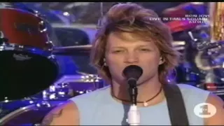 Bon Jovi - Just Older - Live in Time Square 2002