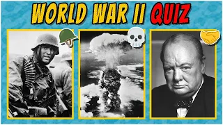 HISTORY QUIZ GAME - 40 WWII History Trivia Quiz Questions and Answers