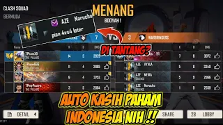 CLASH SQUAD 4 VS 4 BARENG ORANG LUAR NEGRI YANG MAEN DI FFWS FINAL !! GILA AIM NYA NONGOL PECAH PALA