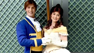 Belle and Prince Adam Meet and Greet at Disneyland Paris - Disney's Beauty and the Beast