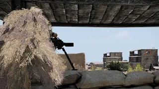 Sniper operations - Sniping in Afghanistan - US Marksman in Action | ARMA 3: Milsim #2