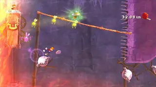 Rayman Legends Murfy Distance Avoiding Wall Glitches Tutorial