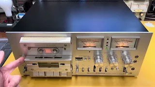 Pioneer CT-F1000 Tape Deck - Repair and Demonstration