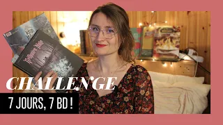 Challenge 7 JOURS • 7 BD ! ~ Vlog lectures de bandes dessinées