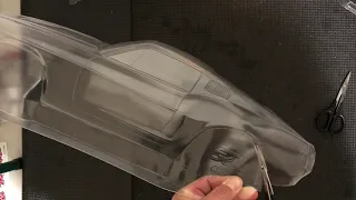 ProLine 3573 1967 Mustang Body Basics on how to trim a lexan body for those new to the hobby