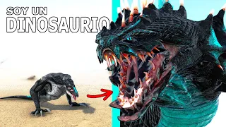 LA HISTORIA DEL PEQUEÑO SKULLCRAWLER! Evoluciono en Serpiente Godzilla Kaiju ARK Soy un Dinosaurio