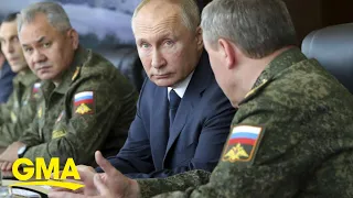 Putin weighs next move in Ukraine after sanctions l GMA