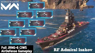 RF Admiral Isakov - with 8x🔥 JRNG-6 CIWS AirDefense - Modern Warships