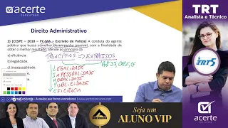 Maratona de Questões 01 - Direito Administrativo - Prof. Alan Vinícius e Acerte Concursos