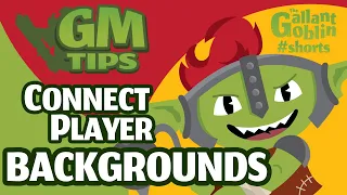 GM Tips 2: Connect PC Backgrounds - YouTube #Shorts