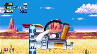 Sonic Mania (PC) - Mirage Saloon 2 Knuckles: 36"43 (Speed Run)