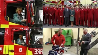 Charles and Camilla to see fire engines during their visit to Ayrshire