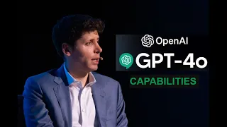OpenAI REVEALS GPT4o's Model CAPABILITIES!!