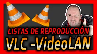 Como Crear 🤙 LISTAS de REPRODUCCIÓN 🤙  de Audio o Video con VLC VideoLAN 2024