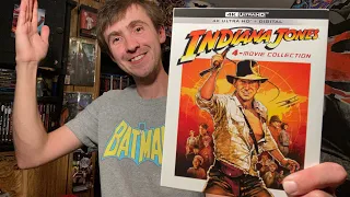 Indiana Jones 4K Blu-Ray Boxset Unboxing