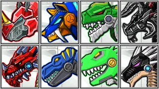 Dino Robot Corps - Skeleton Dragon - Wolf Age - Terminator T-Rex - Black Dragon - Mexico Rex - Rhino