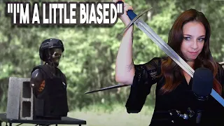 Lauren Reacts! *I'm a little biased* Medieval Weapons vs The Modern Warrior-Kentucky Ballistics