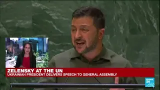 Zelensky's address to UN General Assembly 'aimed at Global South' • FRANCE 24 English