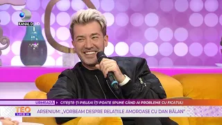 Teo Show (22.02.2022) - Arsenium: "Ma gandesc tot mai des ca vreau sa fiu tata!"