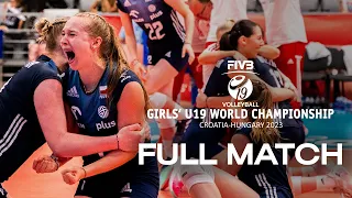 POL🇵🇱 vs. JPN🇯🇵 -  Full Match | Girl's U19 World Championship | Pool D