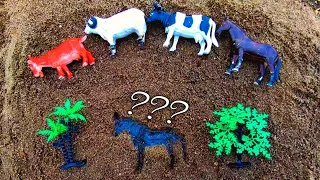 cute animals horse 🐴 puzzle, cows🐄, goat🐐, sheep🐏 | 암소 말