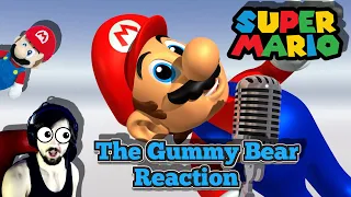 Mario Gummy Bear Song - Full Reaction - MARIO  TWERKING?!!!